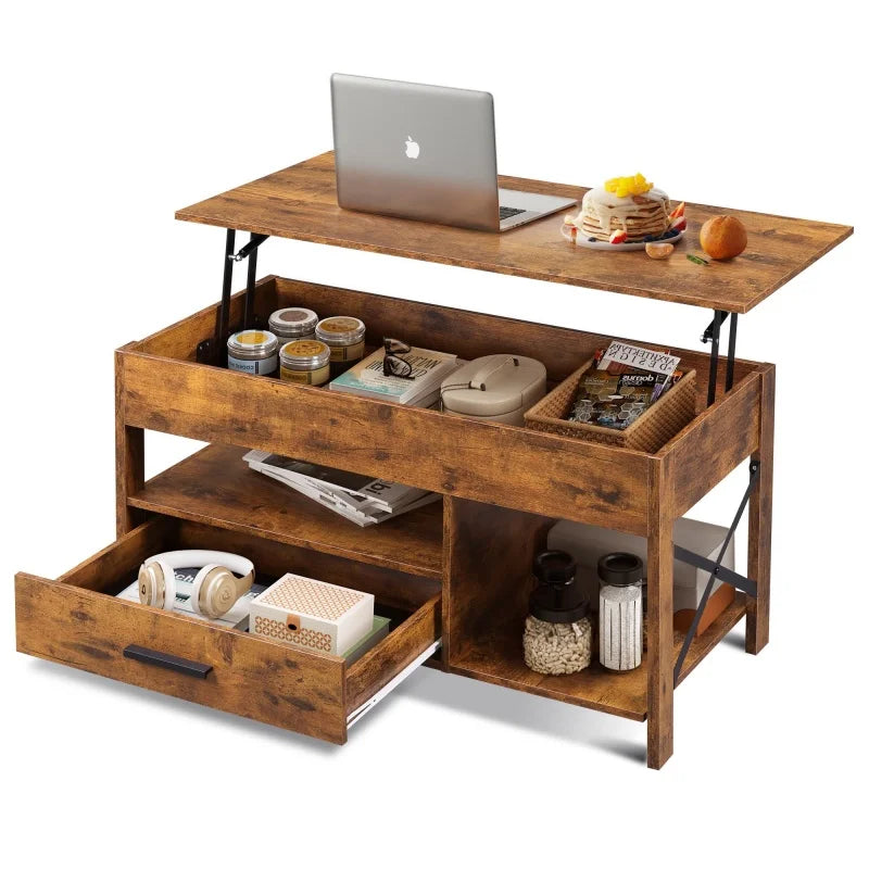 GALAXHERO Lift-Top Coffee Table with Storage