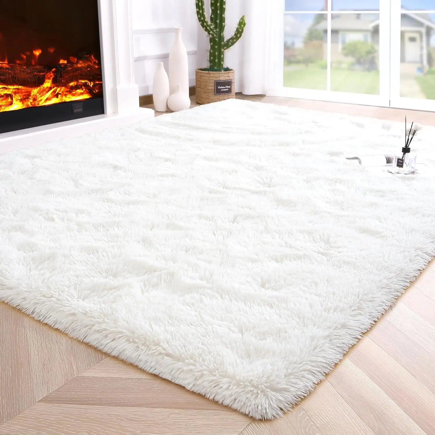 NOAHAS Plush Area Rug – Soft & Cozy Indoor Carpet