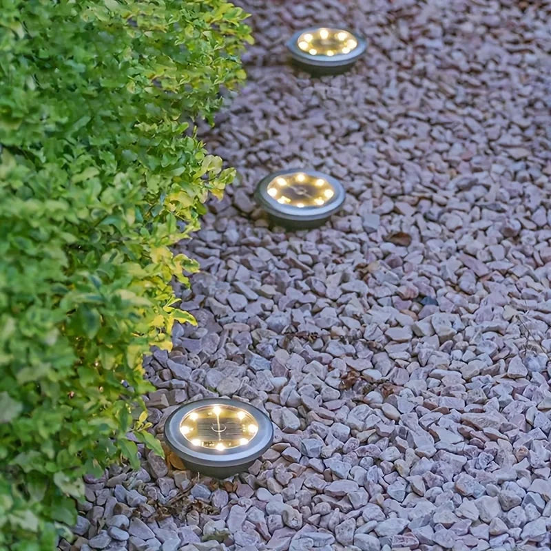 8-Pack Solar LED Garden Lights – Waterproof Outdoor Pathway Lamps