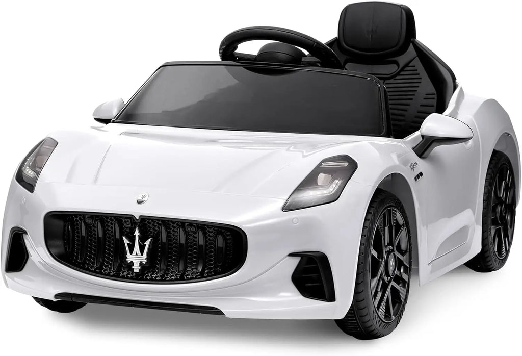 HiMISS GarveeLife Maserati Kids Ride-On Car | 12V Electric Vehicle with Remote Control & Seatbelt | Ages 3–6