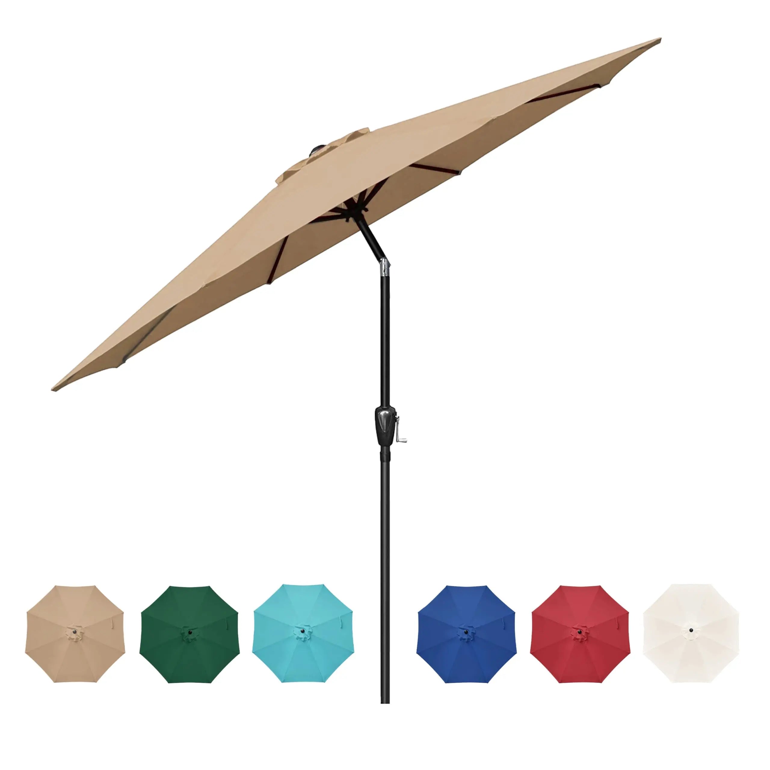 9ft Outdoor Patio Umbrella – Waterproof & UV Resistant