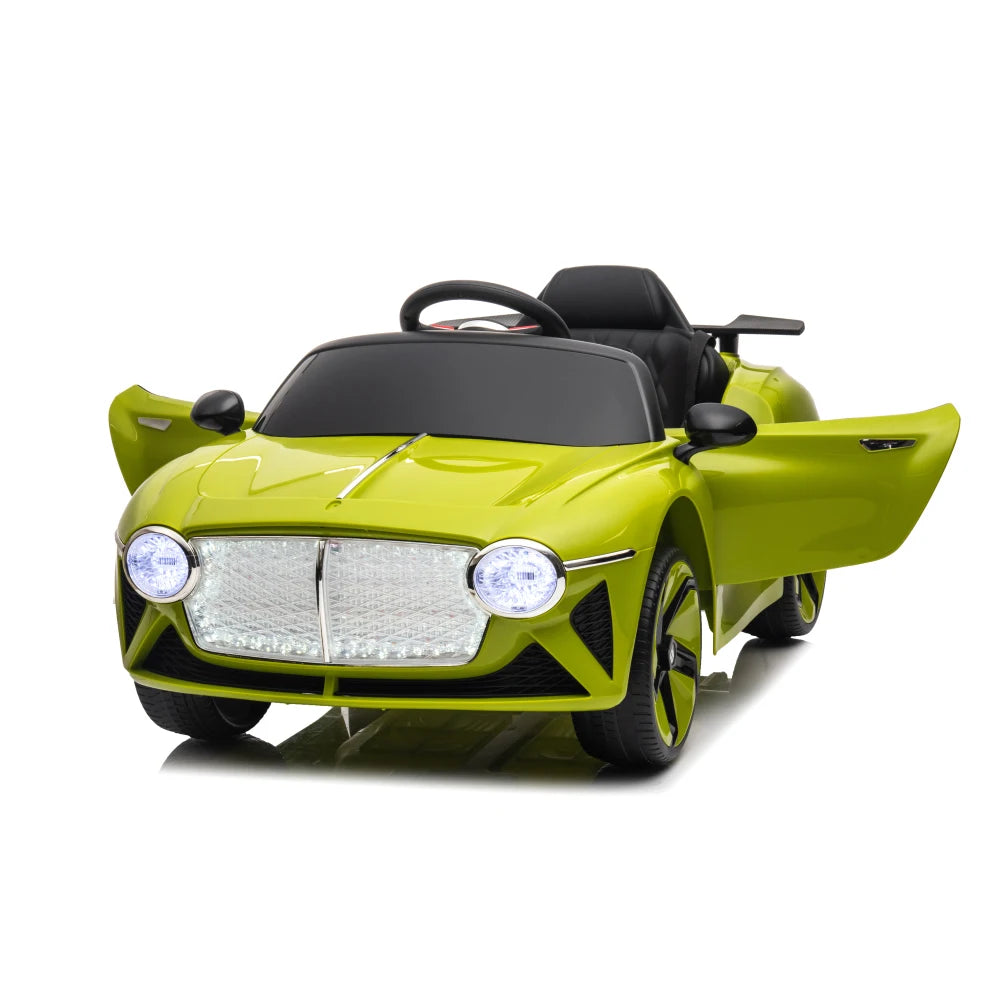 Lwo Kids Electric Ride-On Car | Ages 3–6 | 2.4G Remote Control, LED Lights, Music Player, Safety Belt