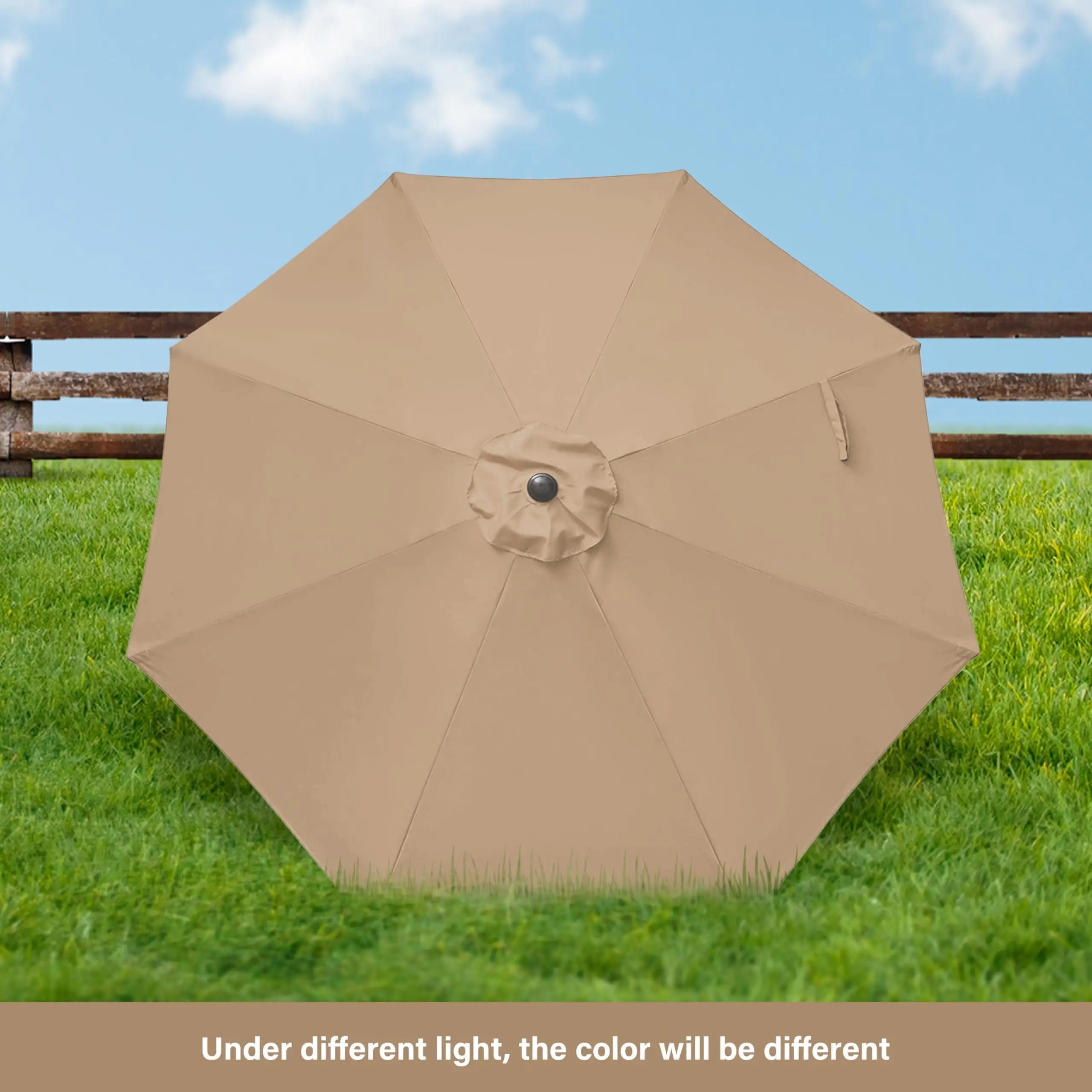 9ft Outdoor Patio Umbrella – Waterproof & UV Resistant