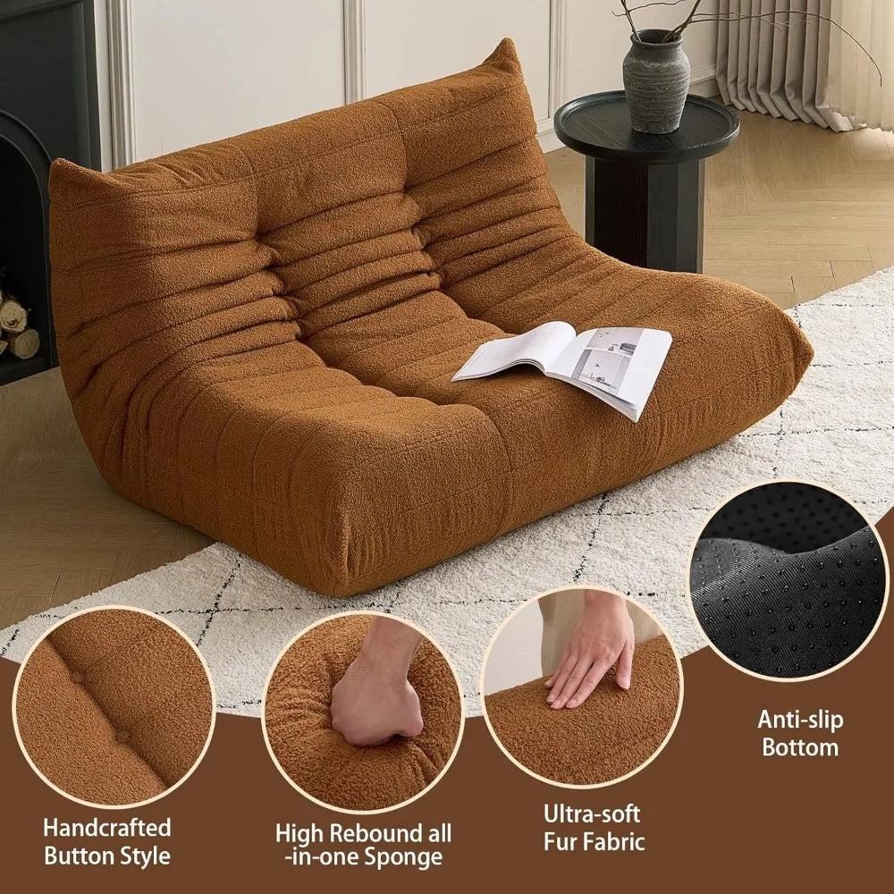Giant Bean Bag Chair – Lazy Floor Sofa for Adults