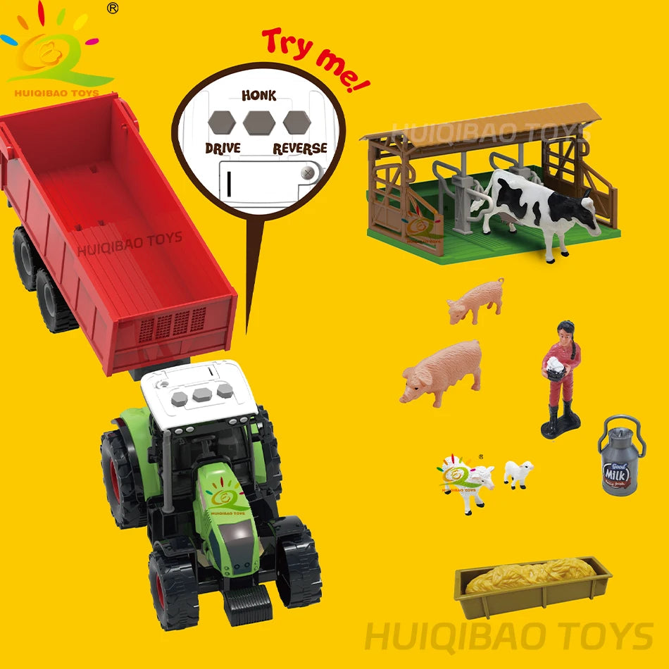 HUIQIBAO ABS Building Model Toy – Unisex Educational Set