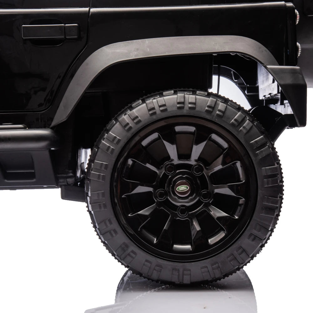 Lwo Licensed Land Rover Defender Electric Ride-On Car for Kids | Ages 3-7 | Remote Control, Multimedia, LED Lights