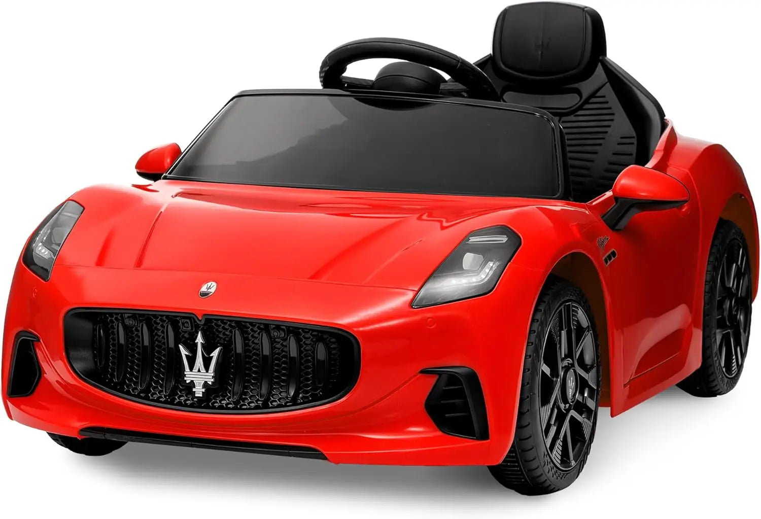 HiMISS GarveeLife Maserati Kids Ride-On Car | 12V Electric Vehicle with Remote Control & Seatbelt | Ages 3–6