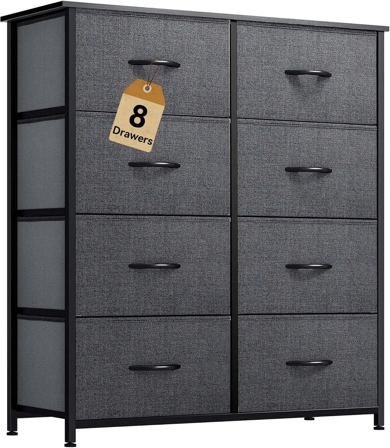 8-Drawer Fabric Dresser – Bedroom, Closet & Living Room Storage Organizer
