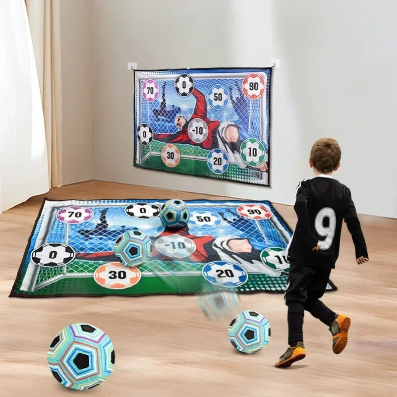 Kids Soccer Target Game – Indoor & Outdoor Sticky Ball Training Set