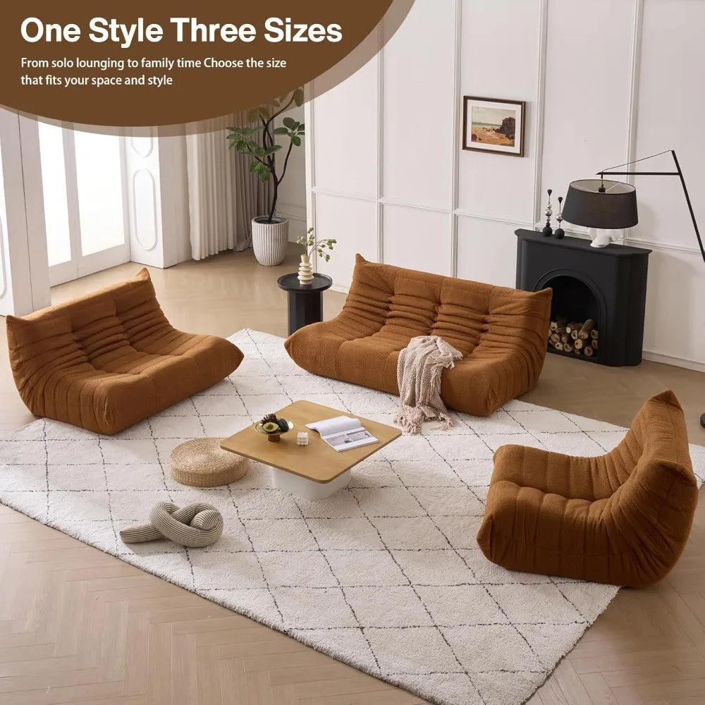 Giant Bean Bag Chair – Lazy Floor Sofa for Adults