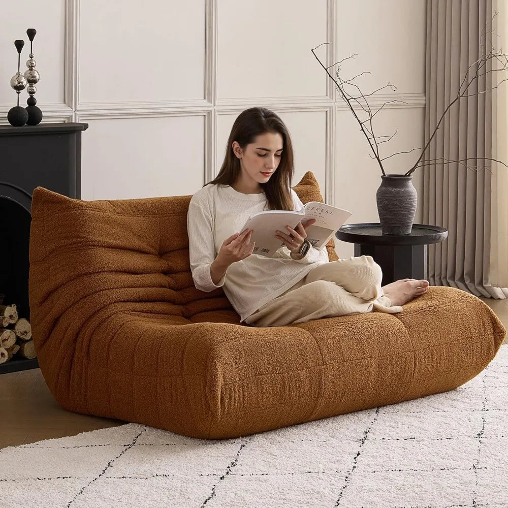 Giant Bean Bag Chair – Lazy Floor Sofa for Adults