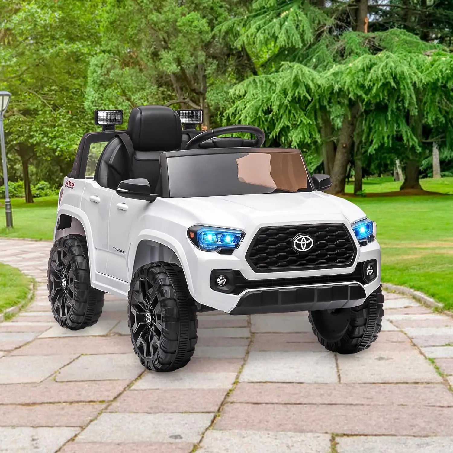 12V Kids Ride-On Truck | Electric Battery-Powered Car with Parental Remote, LED Lights & Sounds | Ages 3–6