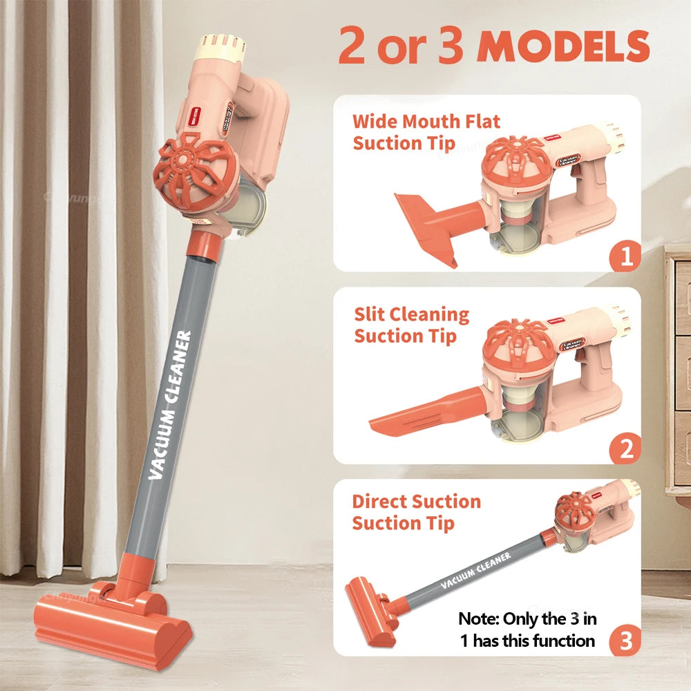 Kids Pretend Play Vacuum Cleaner Set – Interactive Cleaning Toy for Toddlers