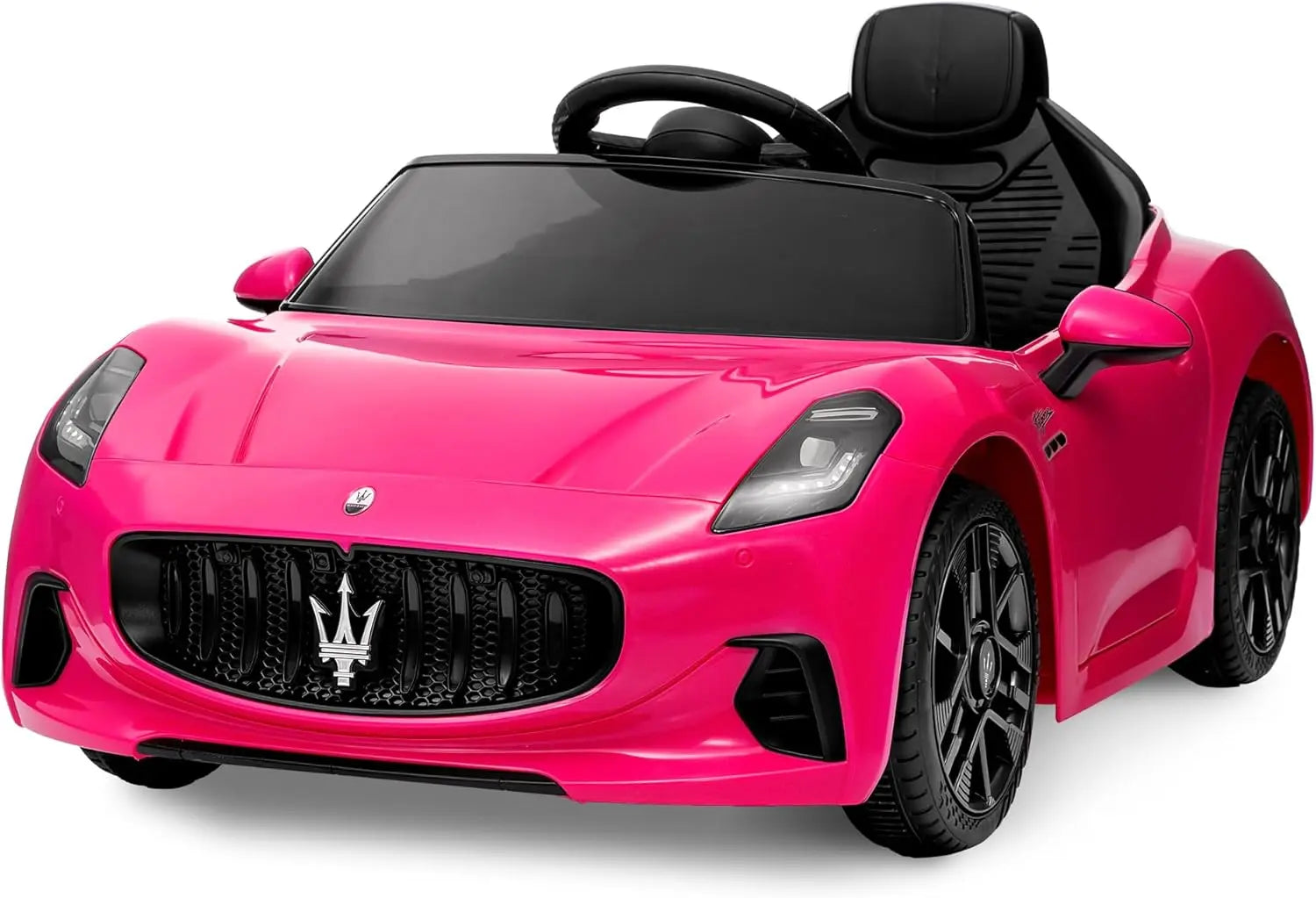 HiMISS GarveeLife Maserati Kids Ride-On Car | 12V Electric Vehicle with Remote Control & Seatbelt | Ages 3–6