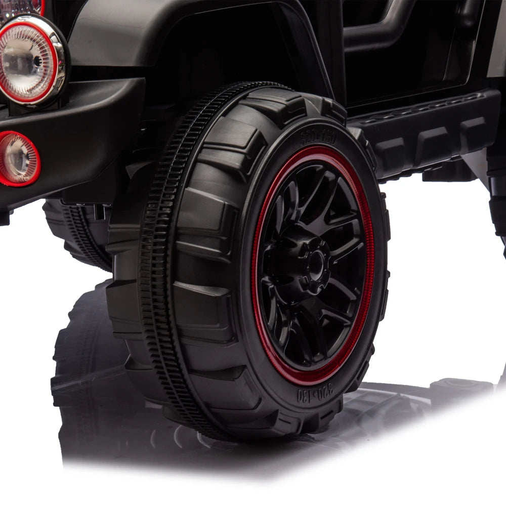 Lwo Electric Ride-On Car for Kids | 3-8 Years | Remote Control, Music & Lights