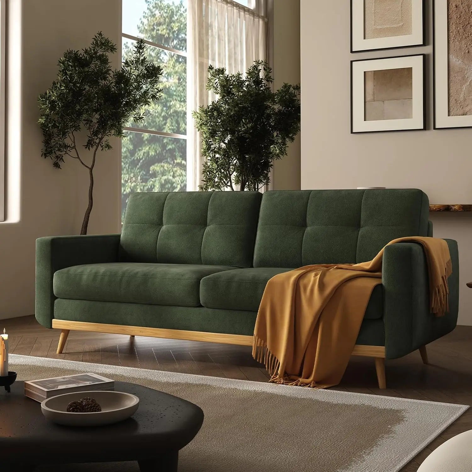 ANGDUO L-Shaped Loveseat