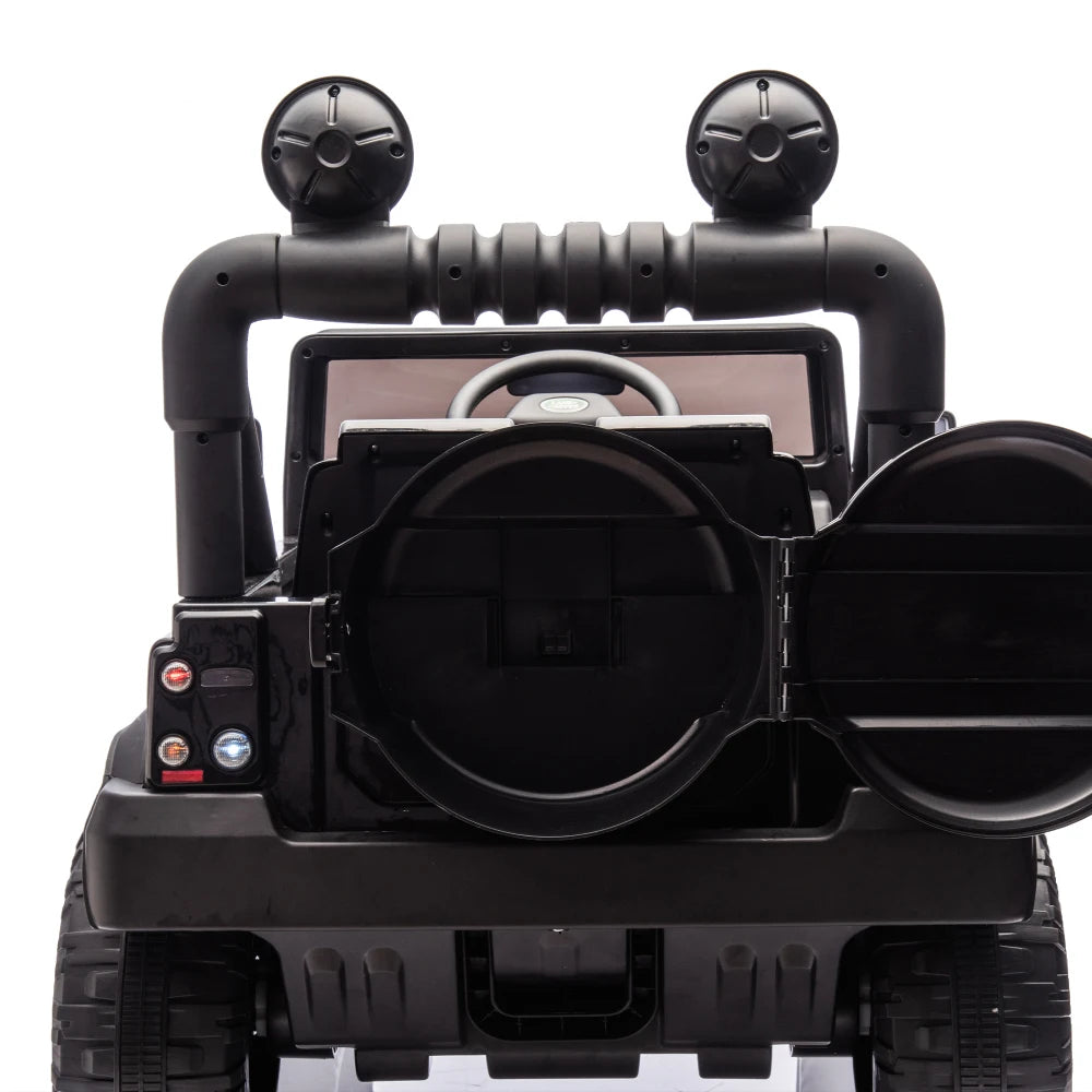 Lwo Licensed Land Rover Defender Electric Ride-On Car for Kids | Ages 3-7 | Remote Control, Multimedia, LED Lights