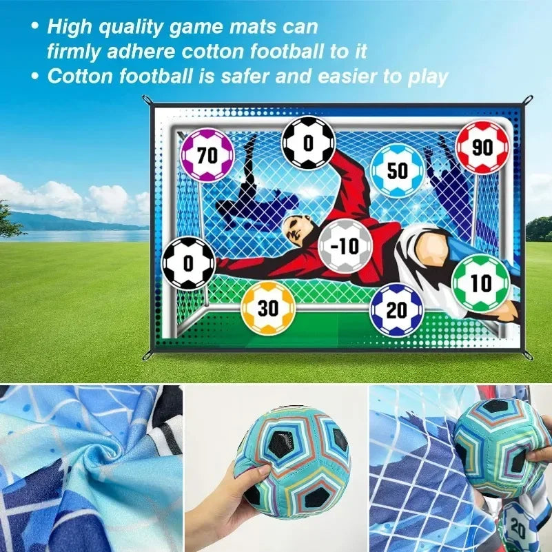 Kids Soccer Target Game – Indoor & Outdoor Sticky Ball Training Set