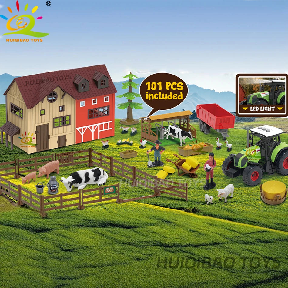 HUIQIBAO ABS Building Model Toy – Unisex Educational Set