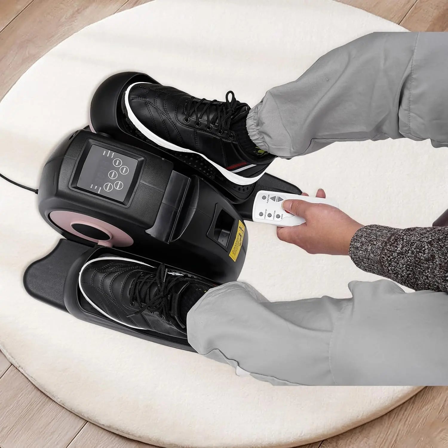 Portable Under Desk Elliptical Machine – Pedal Exerciser for Home & Office