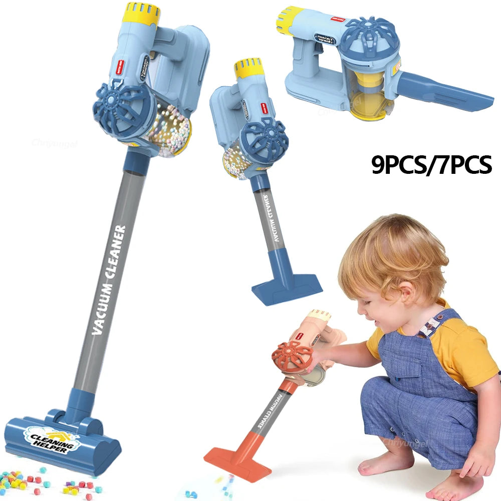 Kids Pretend Play Vacuum Cleaner Set – Interactive Cleaning Toy for Toddlers