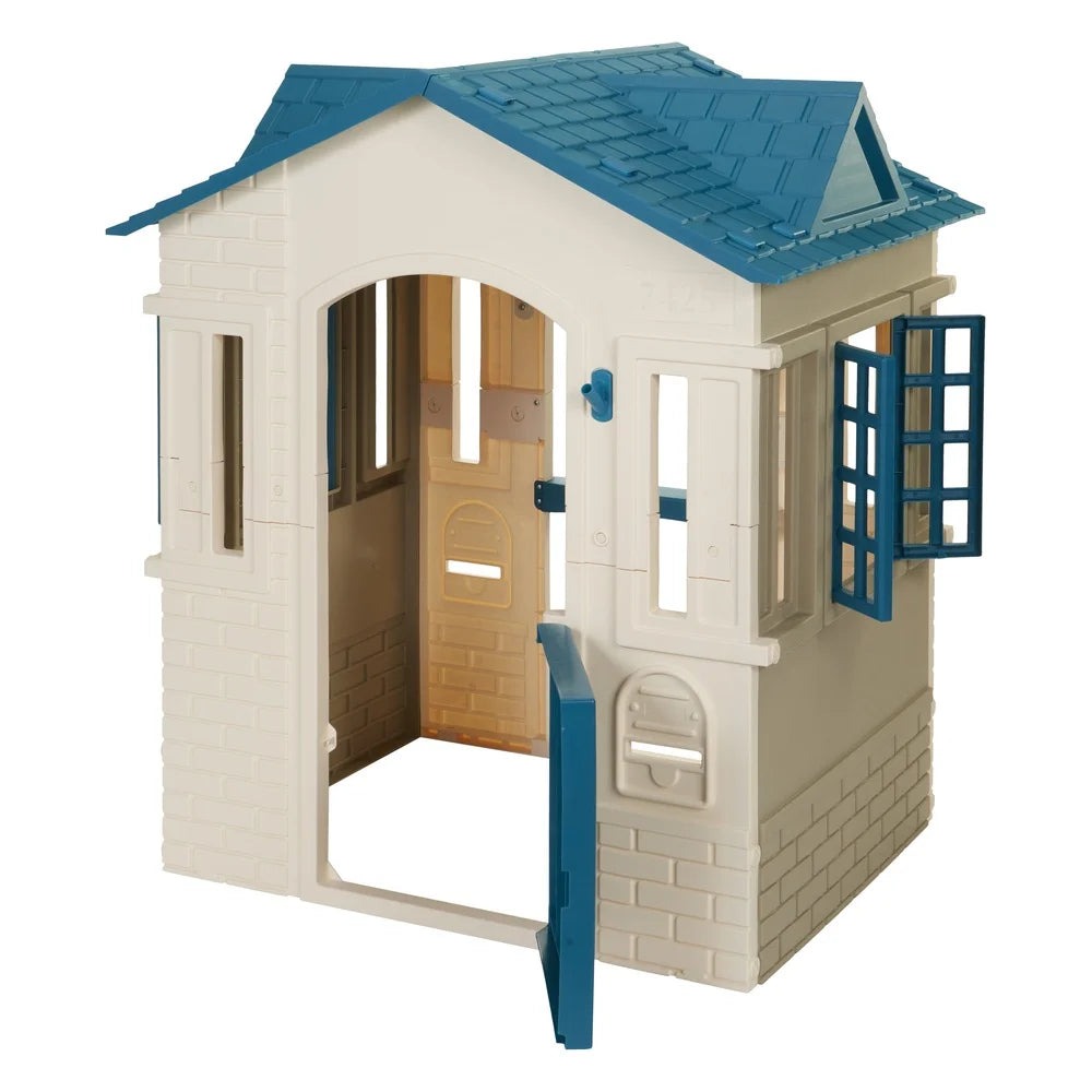 Cape Cottage Playhouse – Blue | Indoor & Outdoor Kids Playhouse