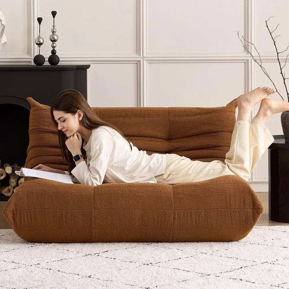 Giant Bean Bag Chair – Lazy Floor Sofa for Adults