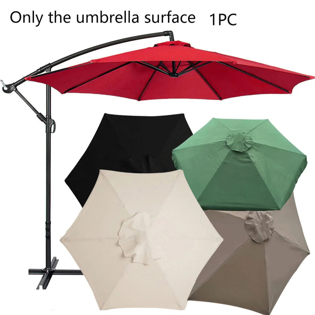 Replacement Outdoor Umbrella Canopy – UV & Waterproof