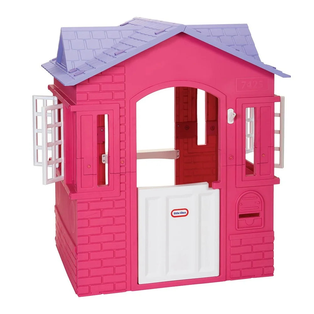 Cape Cottage Princess Playhouse – Pink | Indoor & Outdoor Kids Playhouse