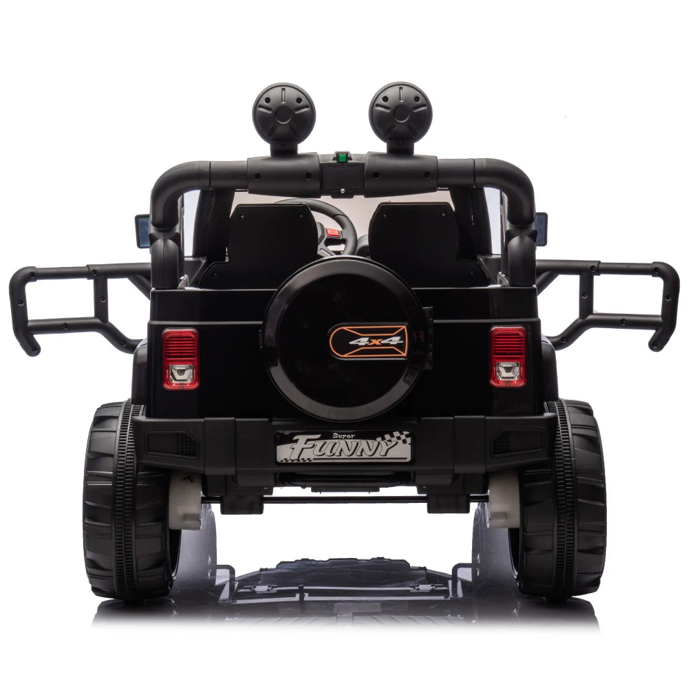 Lwo Electric Ride-On Car for Kids | 3-8 Years | Remote Control, Music & Lights