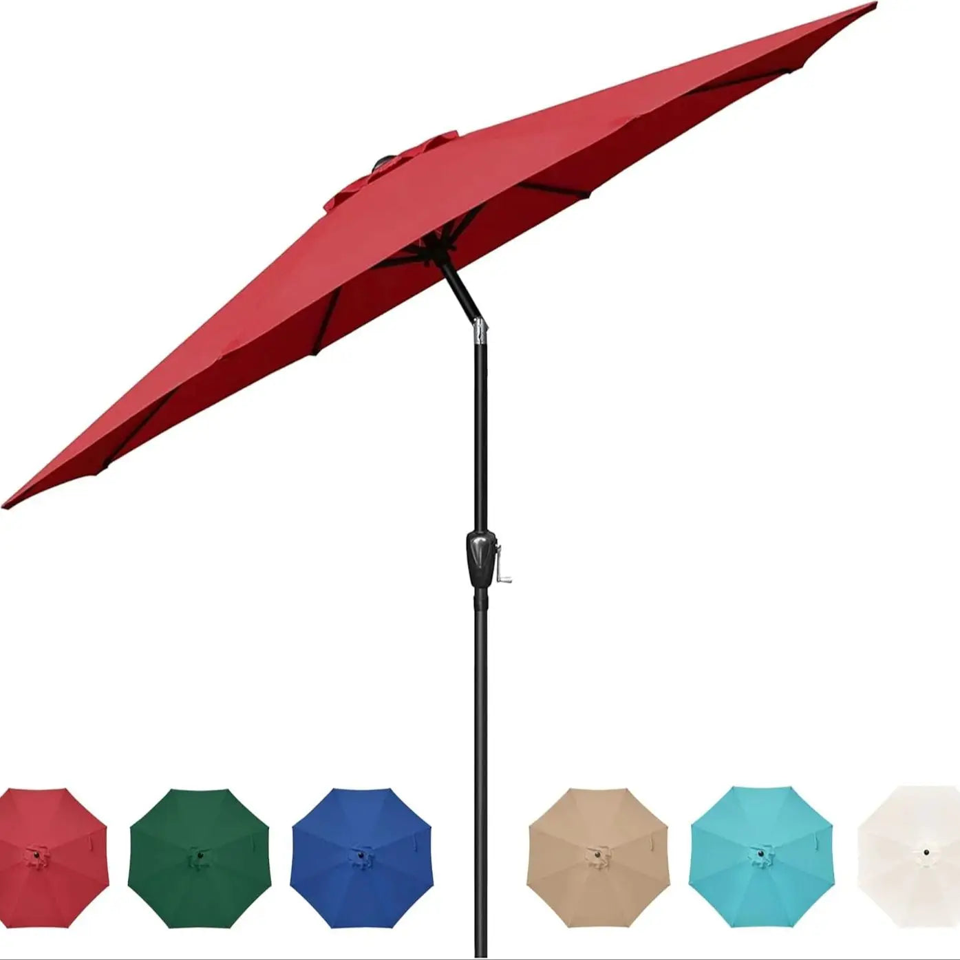 9ft Outdoor Patio Umbrella – Waterproof & UV Resistant