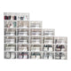 24-Pack Stackable Shoe Boxes – Clear, Stylish & Space-Saving