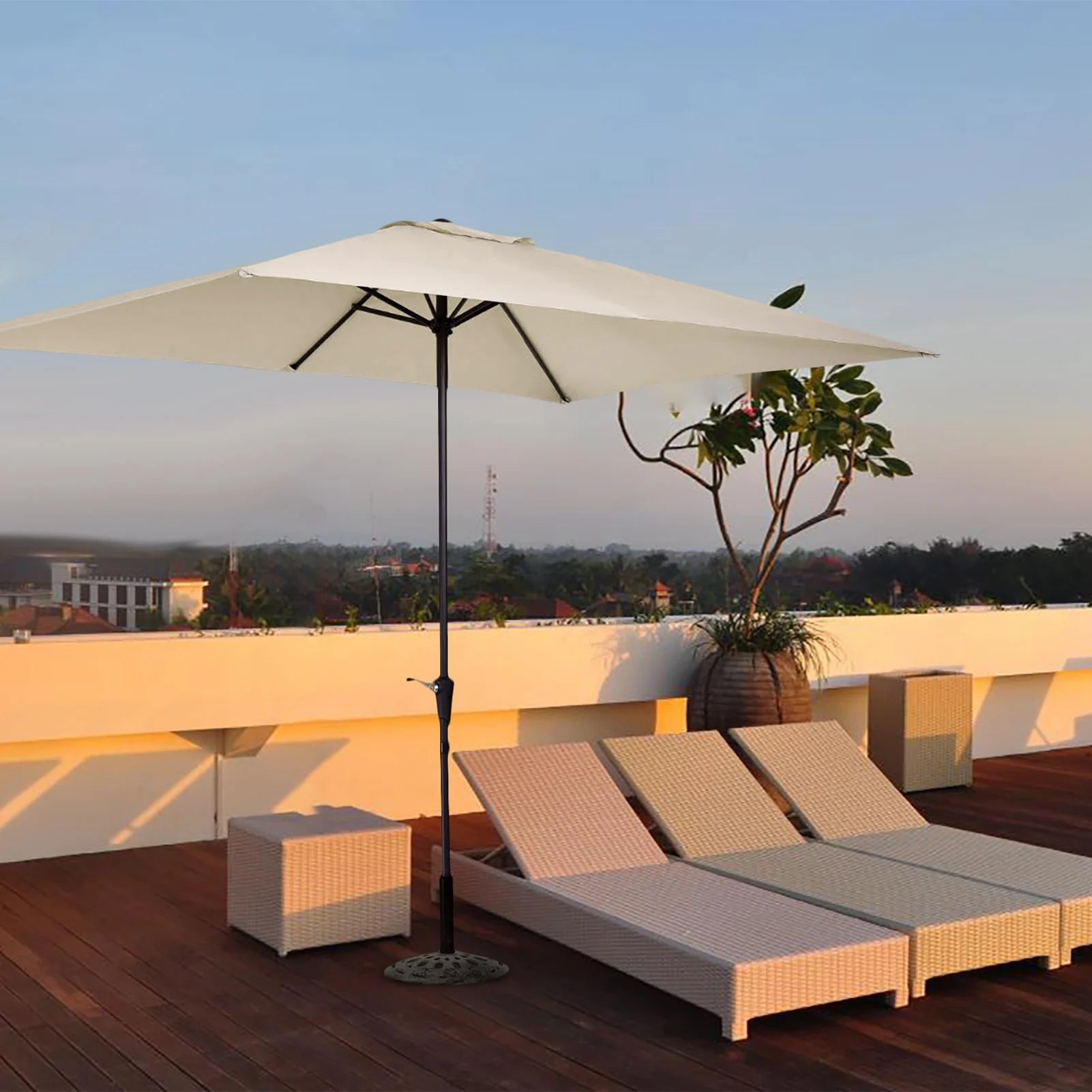Waterproof Replacement Umbrella Canopy – Polyester