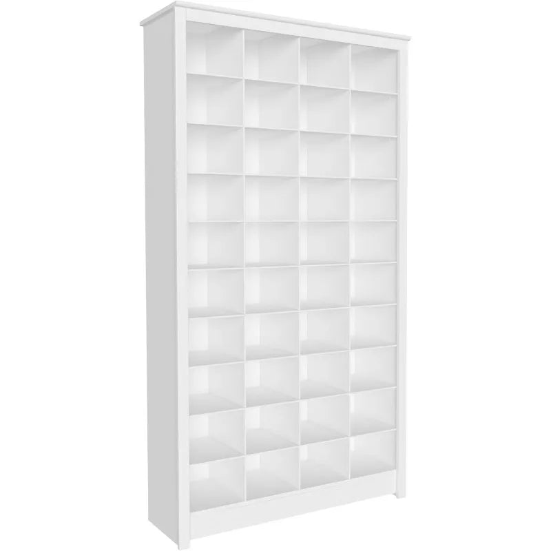 White Cube Shoe Storage Cabinet