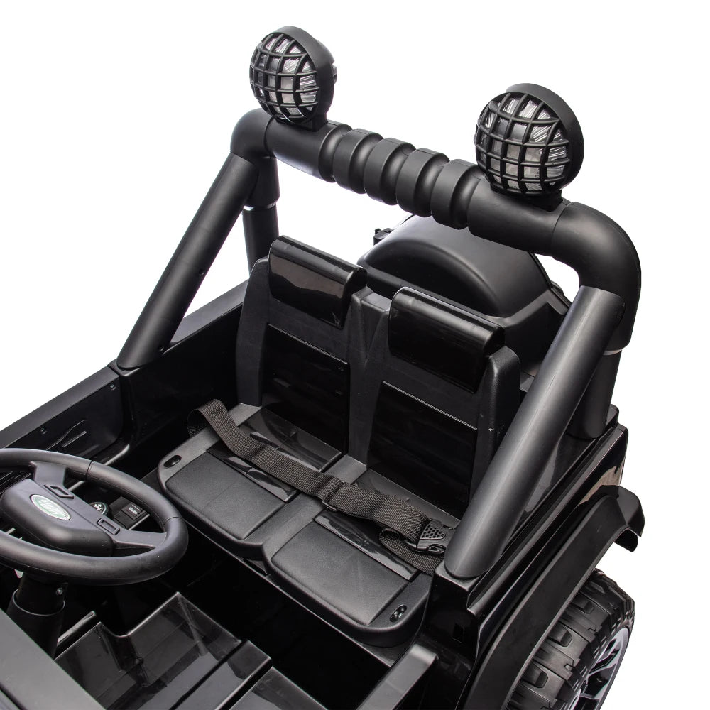 Lwo Licensed Land Rover Defender Electric Ride-On Car for Kids | Ages 3-7 | Remote Control, Multimedia, LED Lights