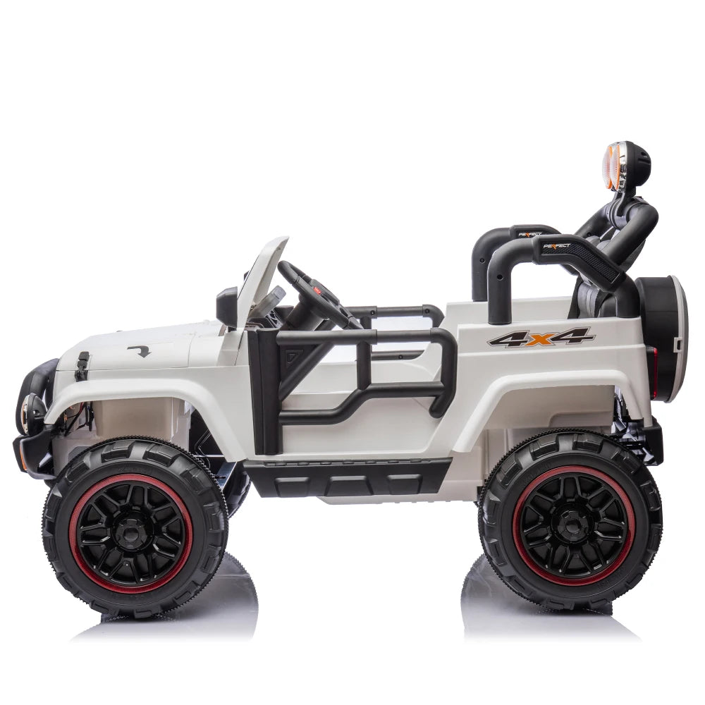 Lwo Electric Ride-On Car for Kids | 3-8 Years | Remote Control, Music & Lights