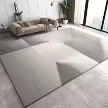 Geometric Polyester Rug – Modern Non-Slip Area Carpet