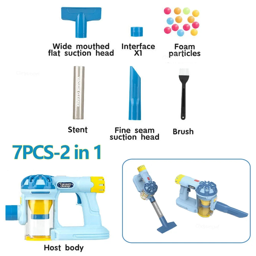Kids Pretend Play Vacuum Cleaner Set – Interactive Cleaning Toy for Toddlers