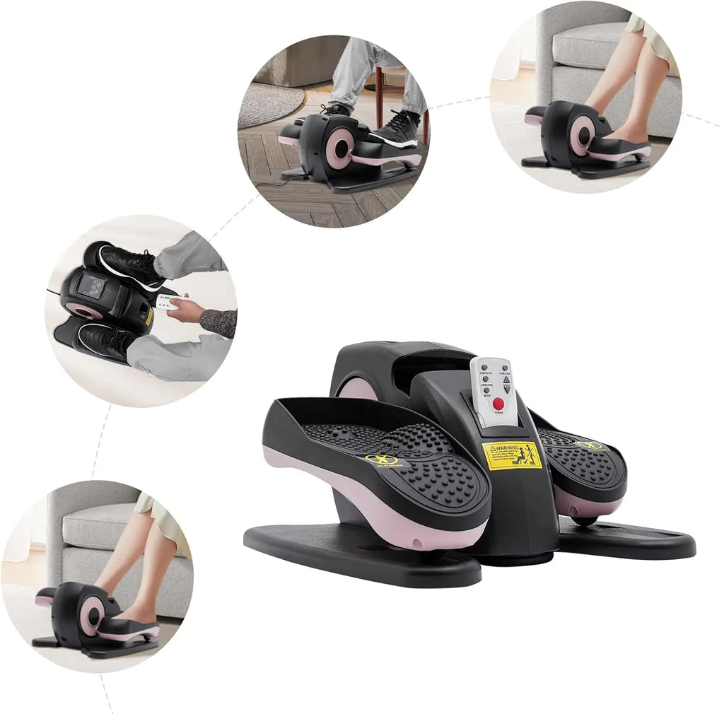 Portable Under Desk Elliptical Machine – Pedal Exerciser for Home & Office